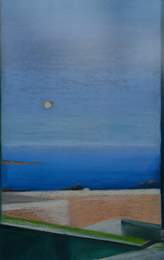 Pleine lune, pastel, 35x55, 2009